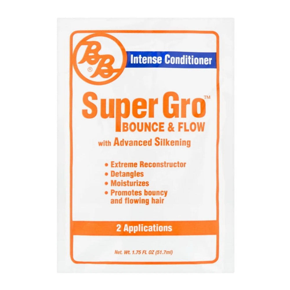 Bronner Brothers Super Gro Bounce and Flow Intense Conditioner, 1.75 Oz